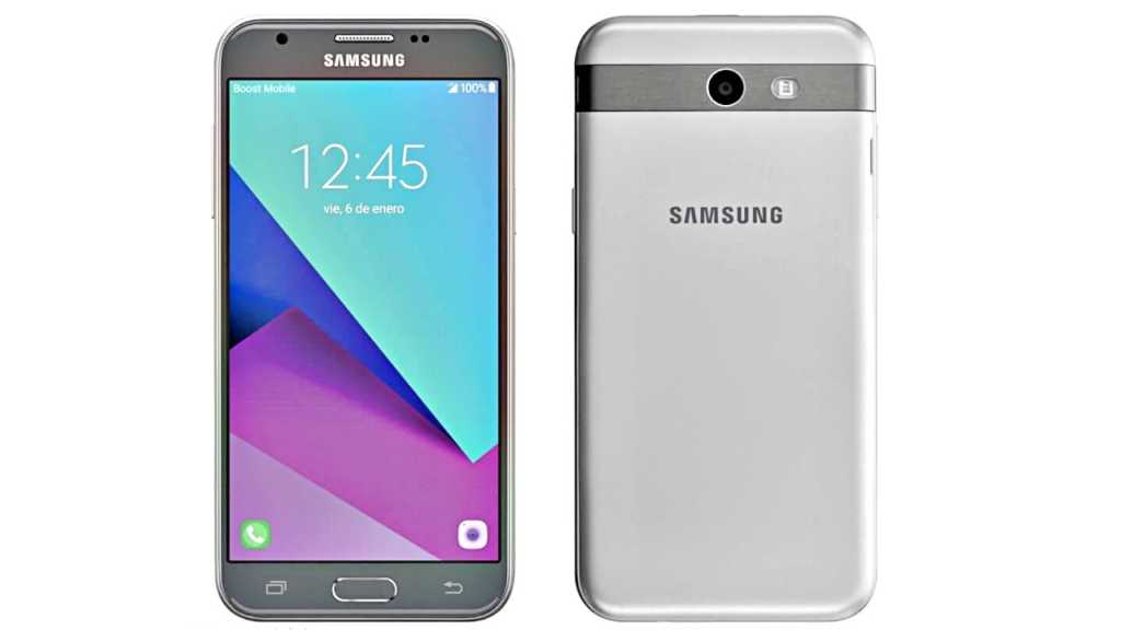 samsung galaxy j3 (2017) front and back