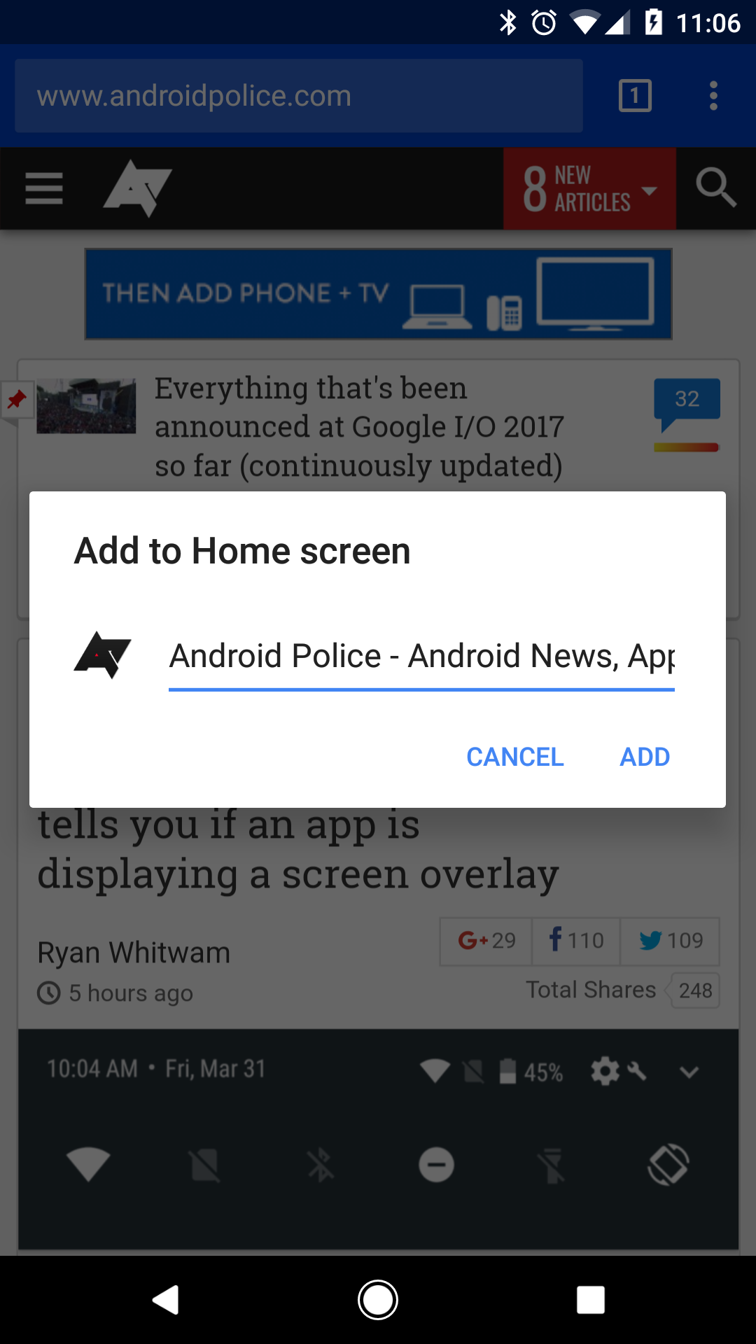google chrome on android o gets support for adaptive icons
