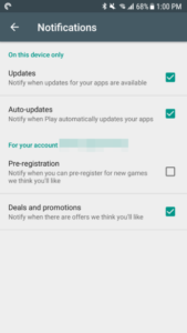 google play store gets new notification options