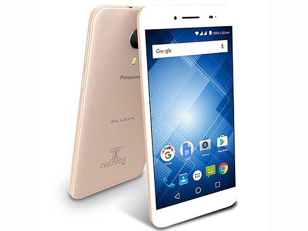 Panasonic Eluga I3 Mega front and back