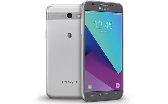 samsung galaxy j3 2017 launched formally on at&t for $179.99