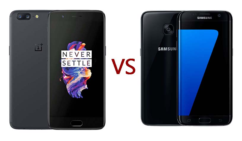 oneplus 5 vs galaxy s7 edge