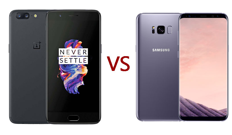 oneplus 5 vs galaxy s8