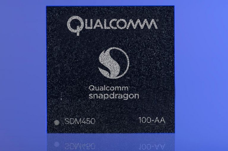 qualcomm announces snapdragon 450 soc