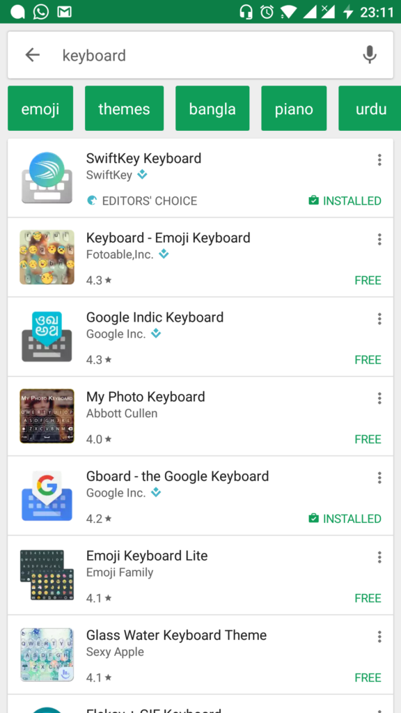 google play search filter recommendations now available globally