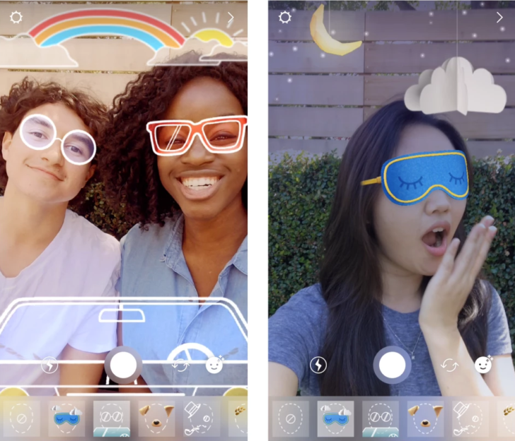 instagram app update brings new face filters