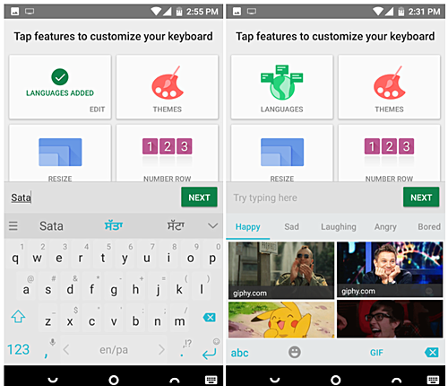swiftkey update brings support for gifs, expands transliteration