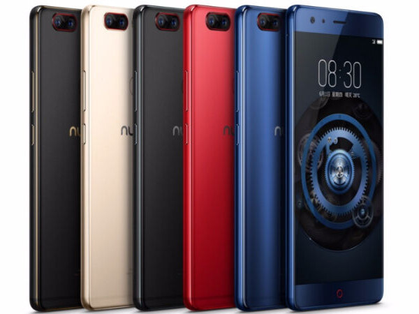 Nubia Z17 colors