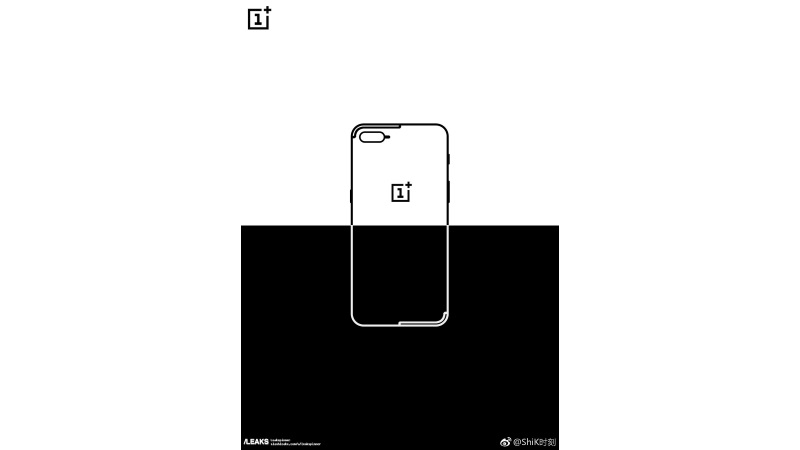 oneplus 5 leaked image shows horizontal dual rear camera