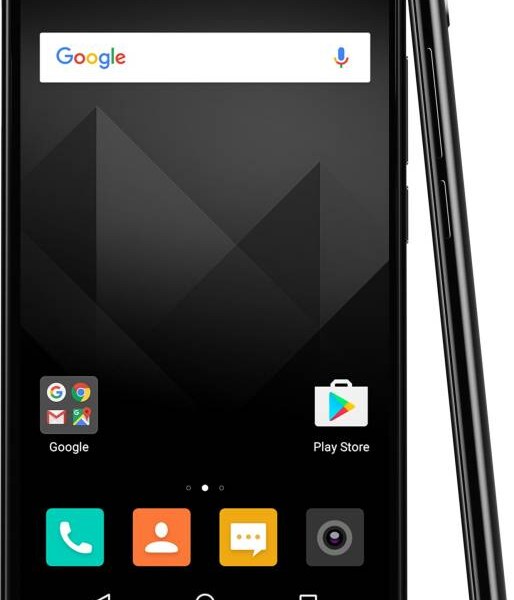 Yu Yureka Black front side