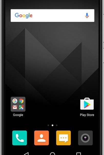 Yu Yureka Black front