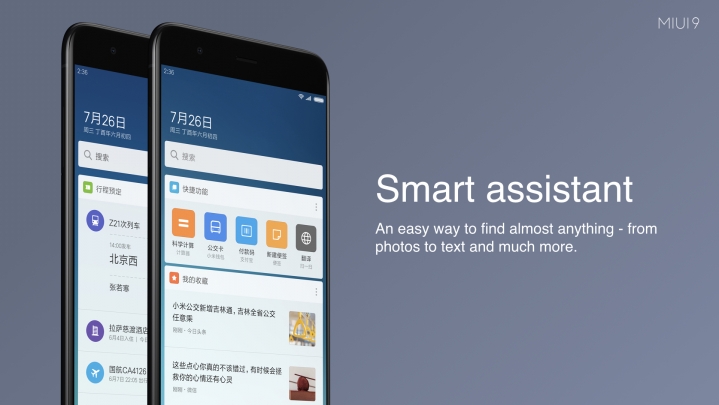 miui 9 arrives with new smart assistant, image search, and under the hood changes