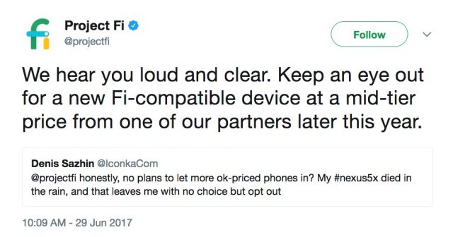 upcoming moto x4 to be compatible with project fi