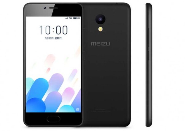Meizu A5 front back side