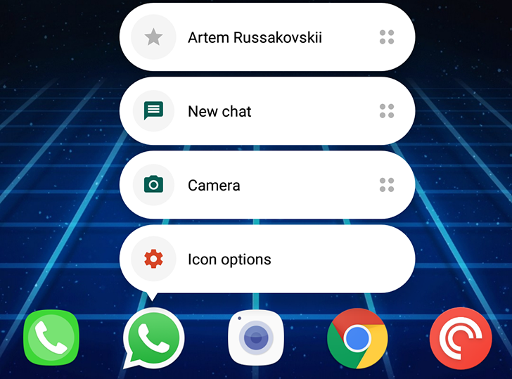 whatsapp update brings in app shortcuts for beta version