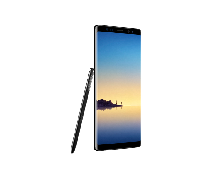samsung galaxy note8 side view