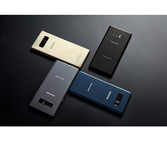 samsung galaxy note8 colors