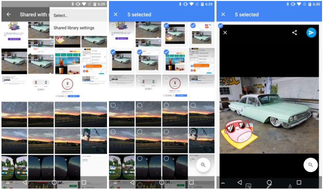 google photos v3.3 brings grouped notification settings, multi selection for libraries and more