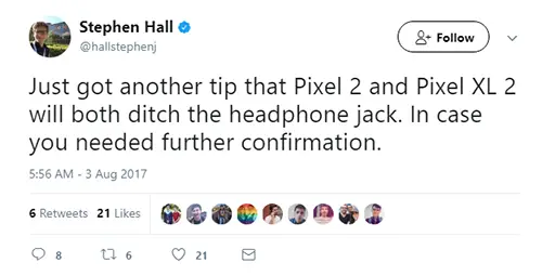 google pixel and pixel xl 2 new leaks suggests no headphone jack