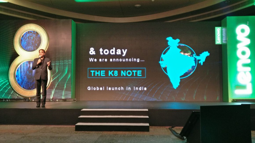 lenovo announces k8 note in india as amazon exclusive
