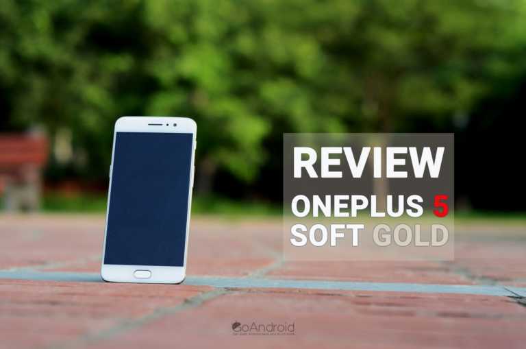 Review OnePlus 5 Soft Gold – a new premium look