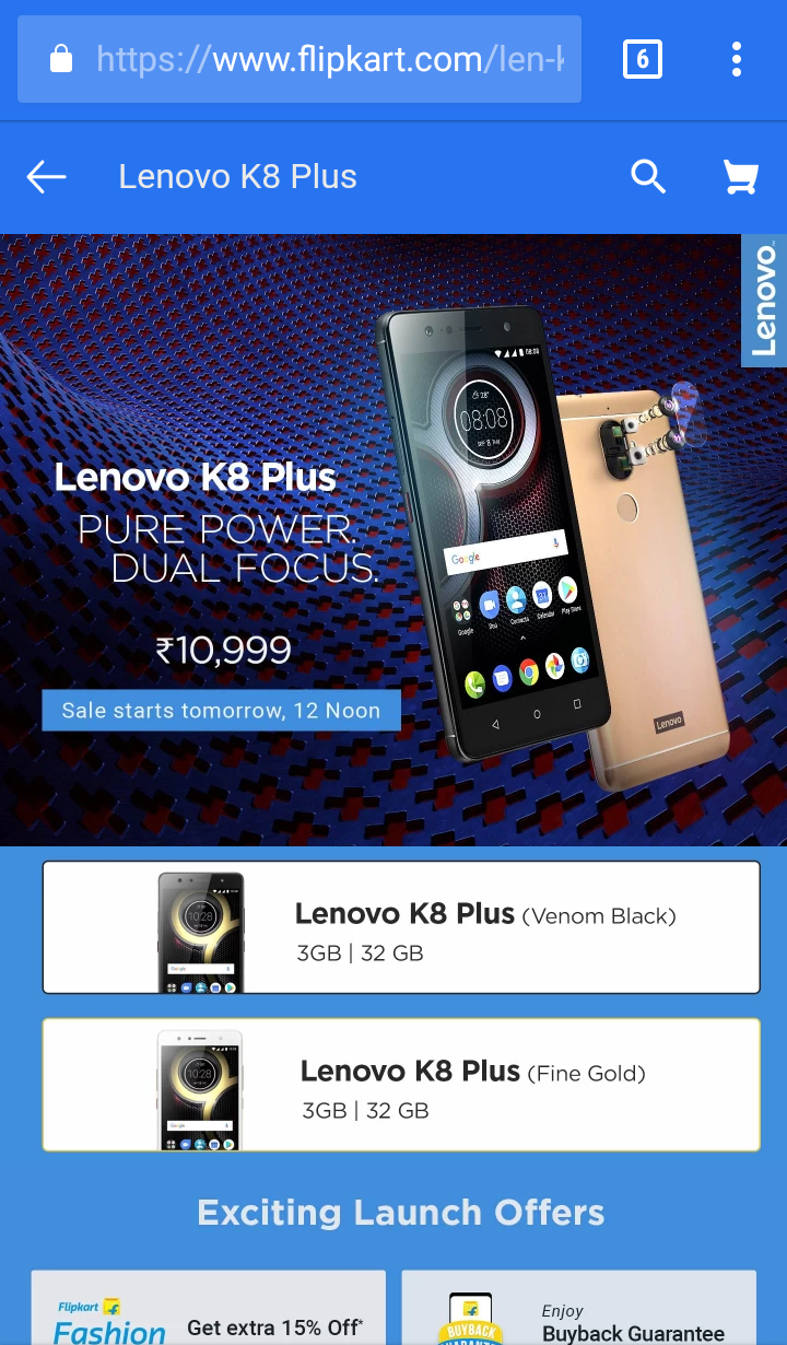 lenovo k8 plus launched in india: know its specifications, price and availability