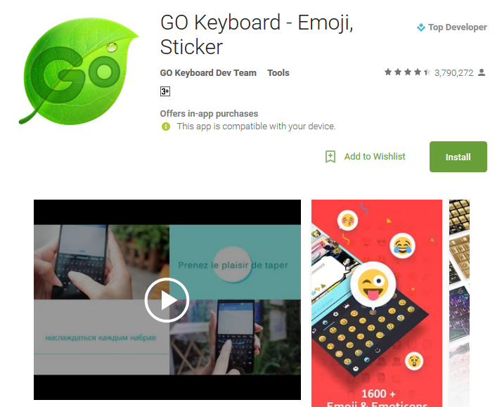 go keyboard app reportedly spying over users’ data on 200m android devices
