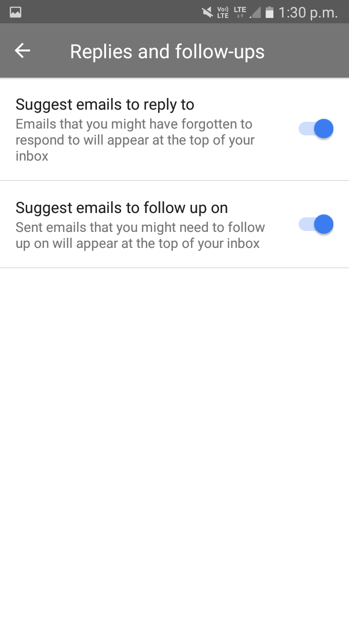 inbox by gmail now assist you to reply and follow-up your mails