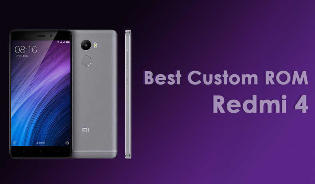 custom rom redmi 4