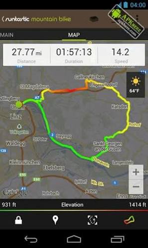 deal: runtastic mountain bike pro available for free on the play store