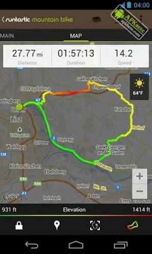 deal: runtastic mountain bike pro available for free on the play store
