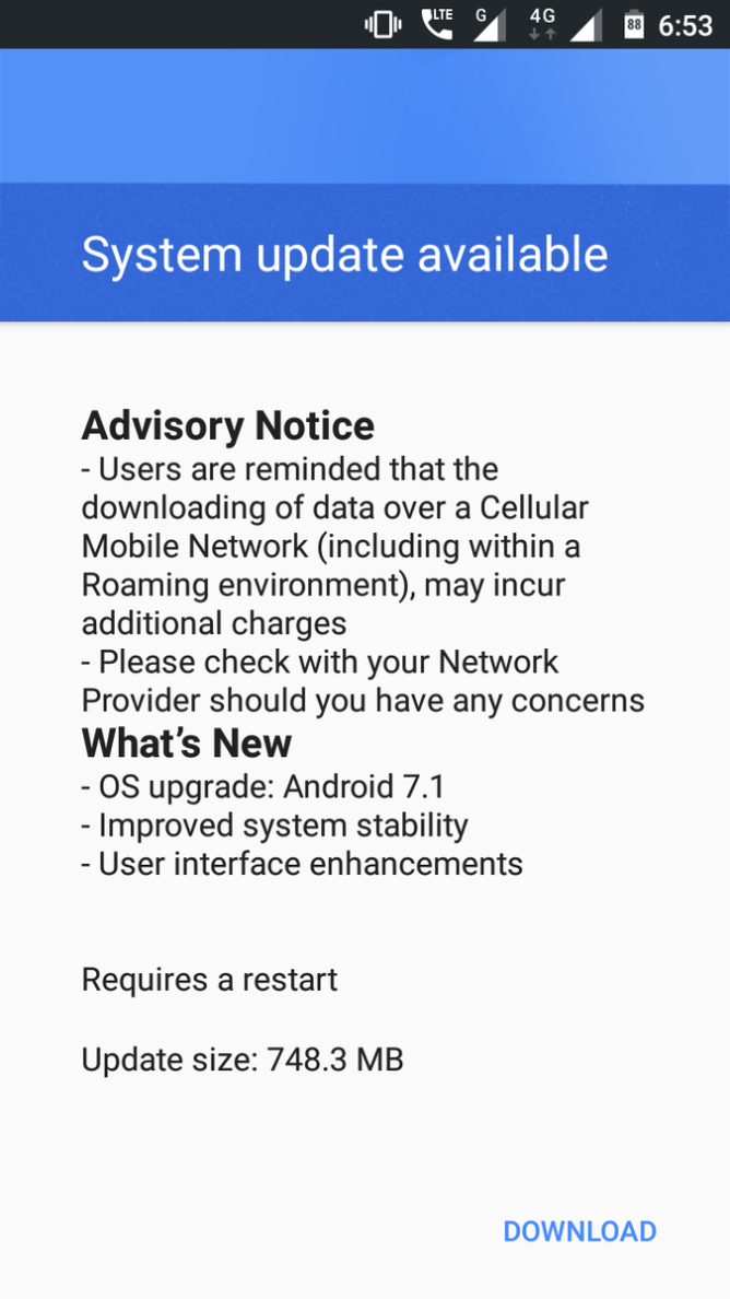 hmd now rolling out android nougat 7.1.1 on nokia 3 globally