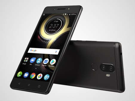 Lenovo K8 Plus front and back