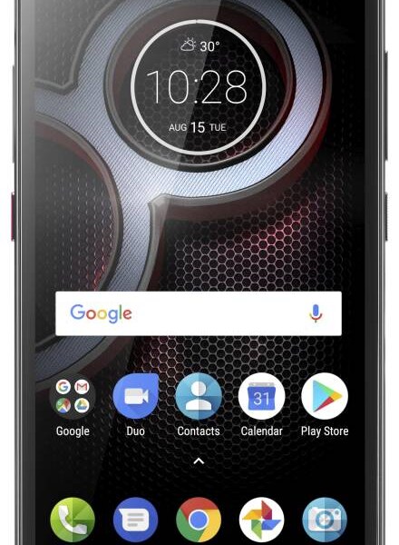 Lenovo K8 Plus Venom Black front