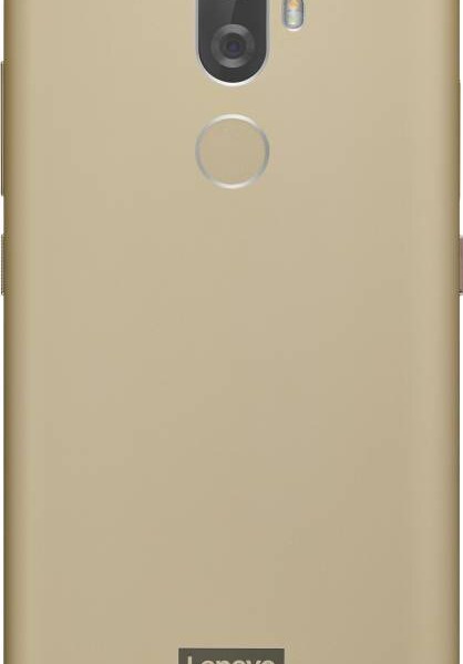 Lenovo K8 Plus Fine Gold back