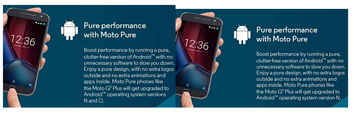 [update: moto g5 plus to get android oreo]: motorola erases all past evidence of oreo promise for moto g4