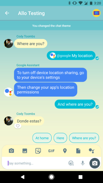 google allo v18 made translation live for every user [download]