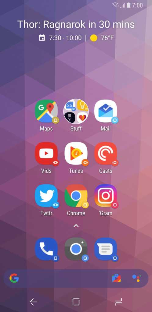 action launcher update