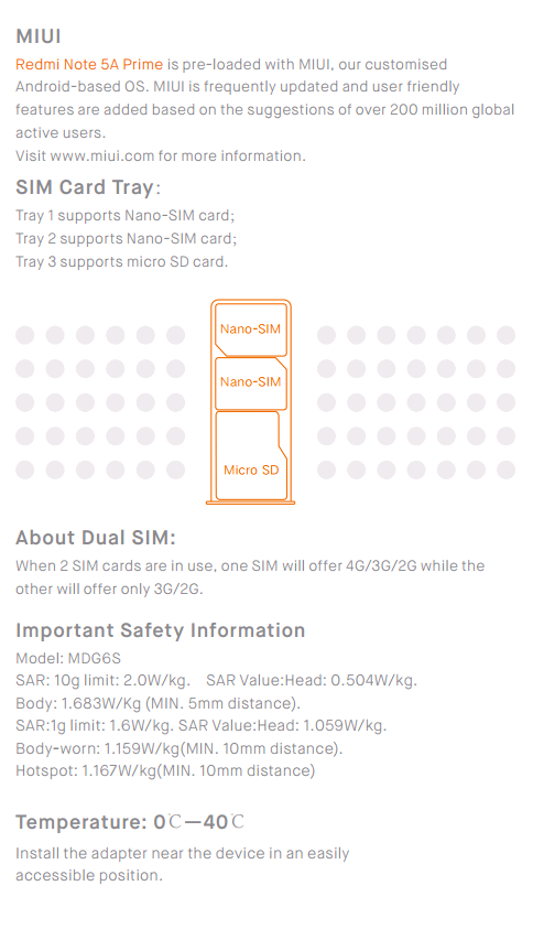 xiaomi redmi note 5a prime gets fcc certification