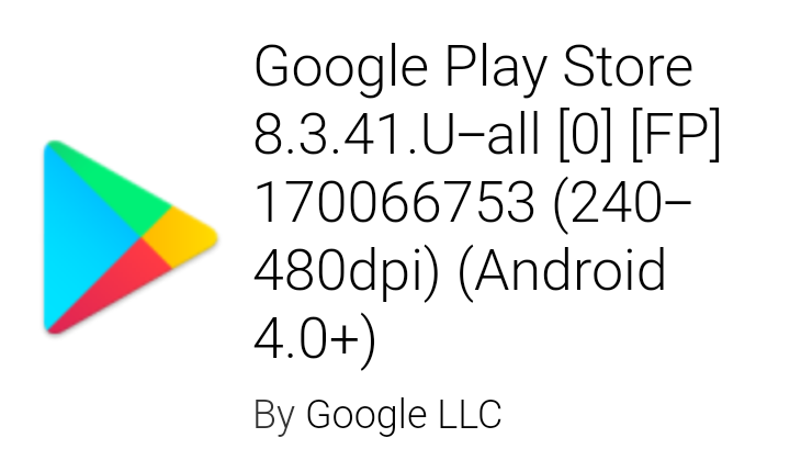 latest google play store v8.3.41 available for download