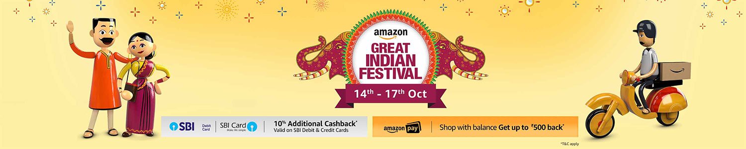 great smartphones deals on amazon great indian festival(14-17 oct)