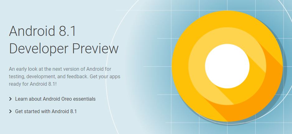 android 8.1 oreo