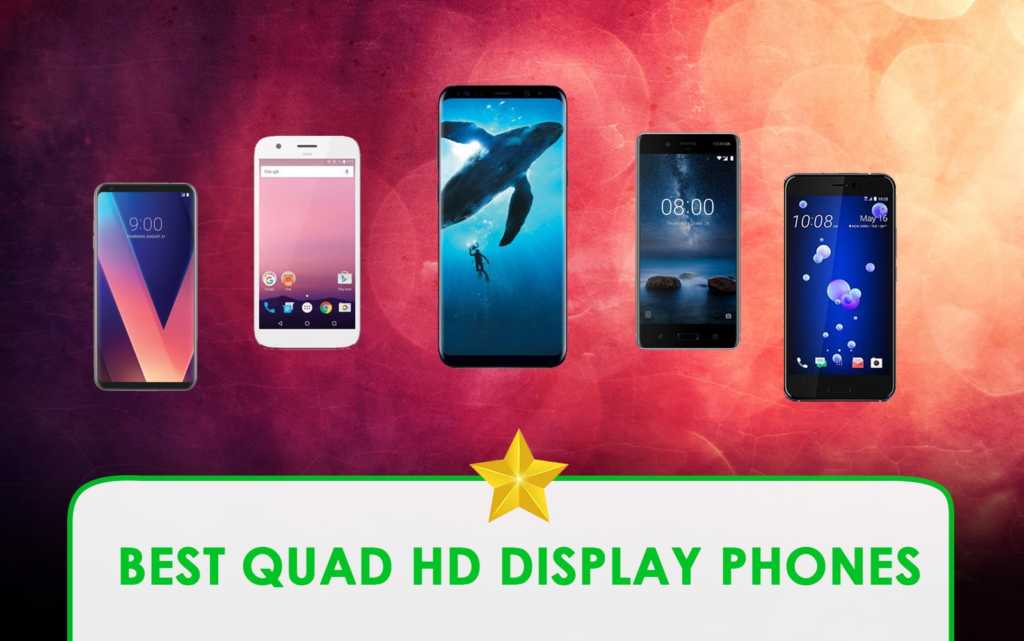 best quad hd display phones