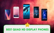best quad hd display phones