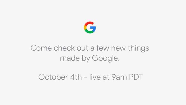 Watch Livestream of Google Pixel 2 Launch event