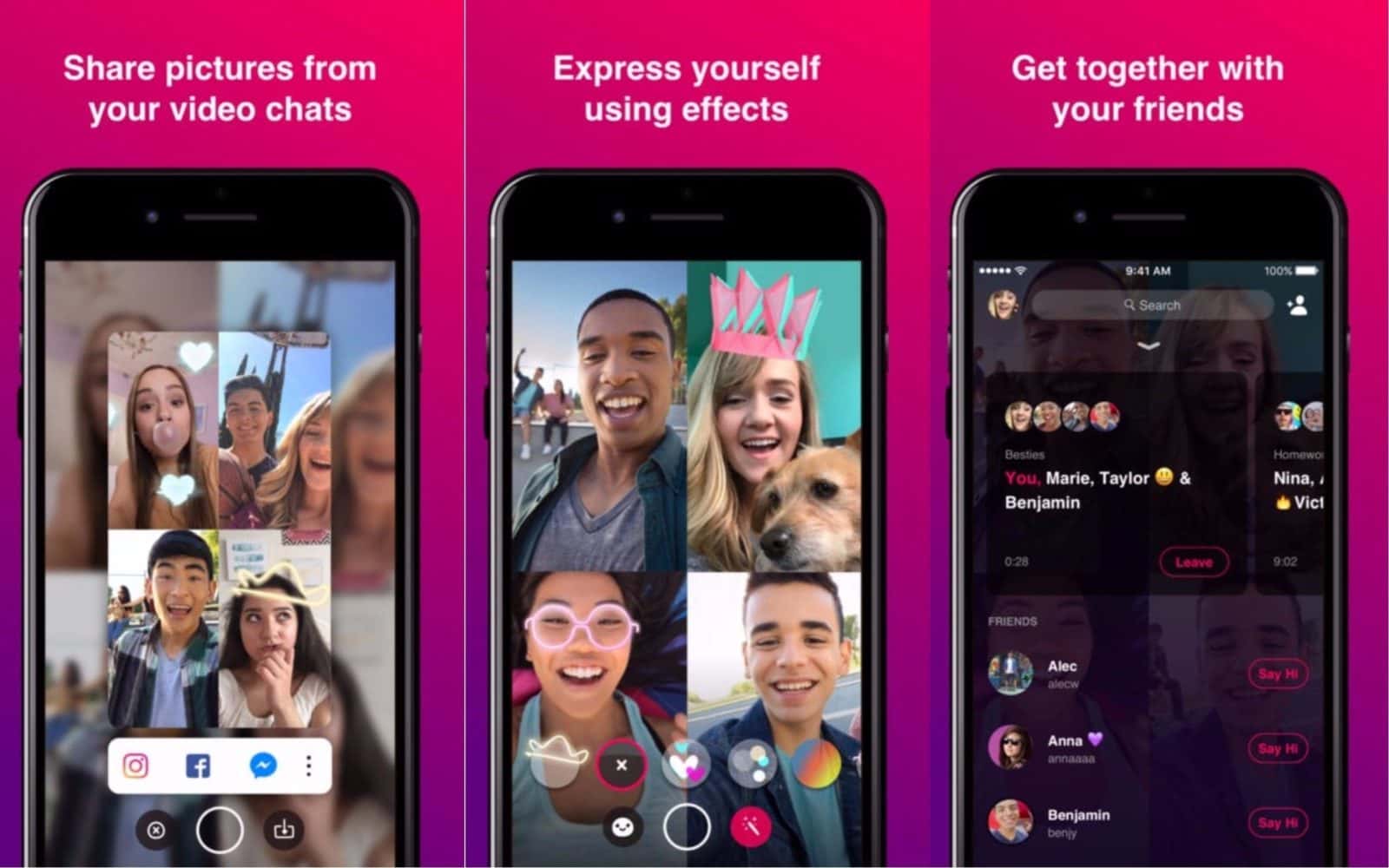 [download apk] bonfire group video chat app by facebook now available on android