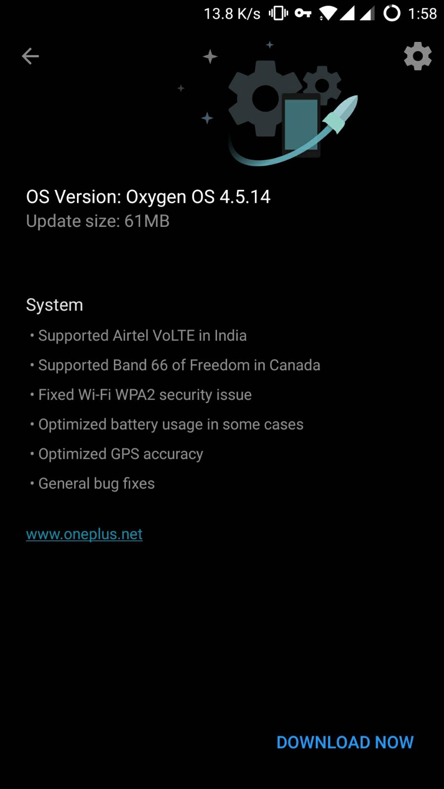 oxygenos 4.5.14 ota rolling out on oneplus 5