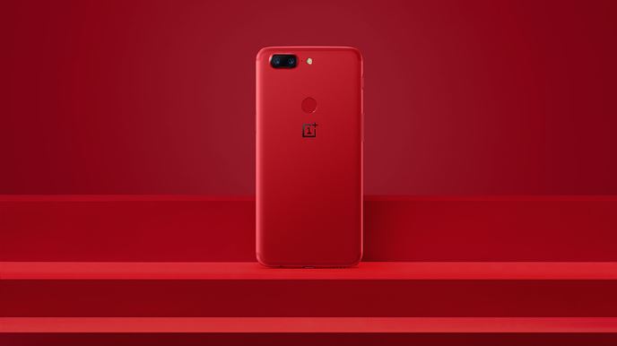 oneplus 5t lava red color
