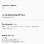 november security patch rolling out on samsung galaxy note 5 and sony xperia xa1 family