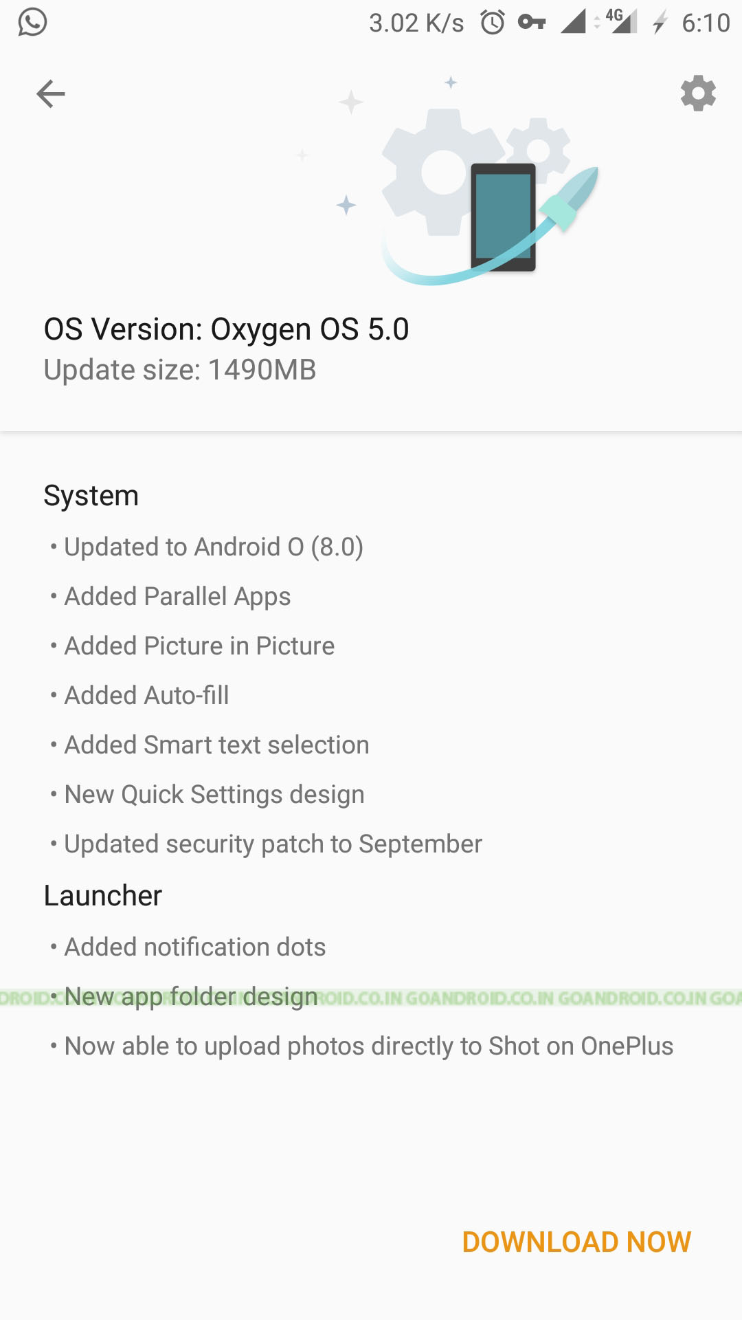 oneplus 3/3t getting stable android 8.0 oreo based oxygenos 5.0 update